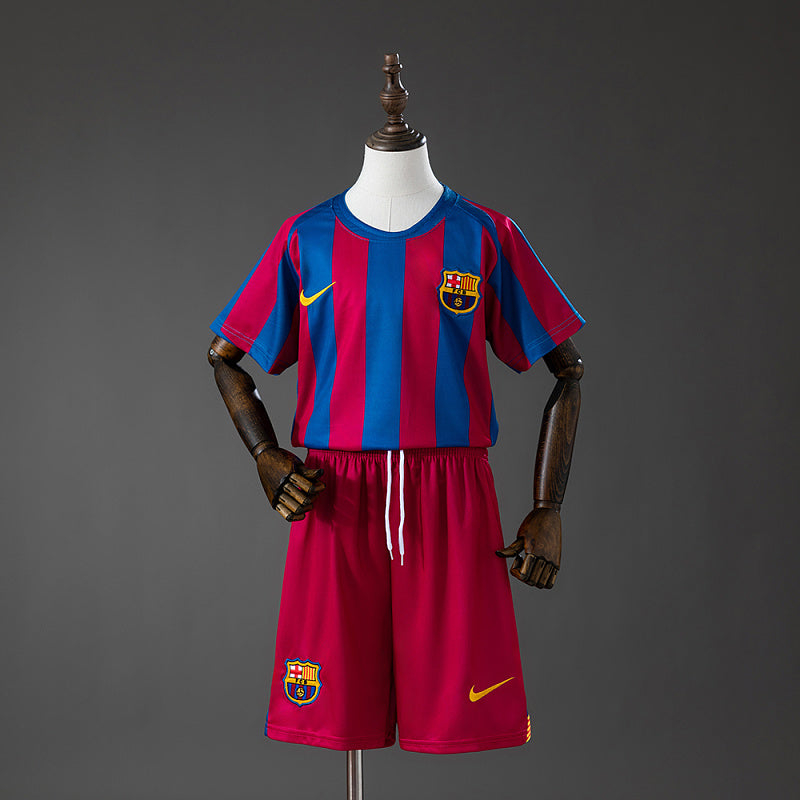 FCB 05/06 Kids Home Kit (League Ed.) retro