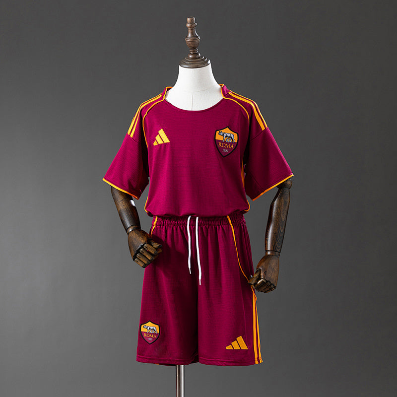 AS Roma 25/26 – Kids Home Kit