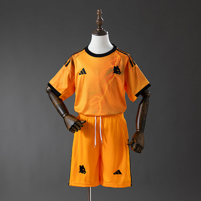 AS Roma 25/26 Kids Away Kit