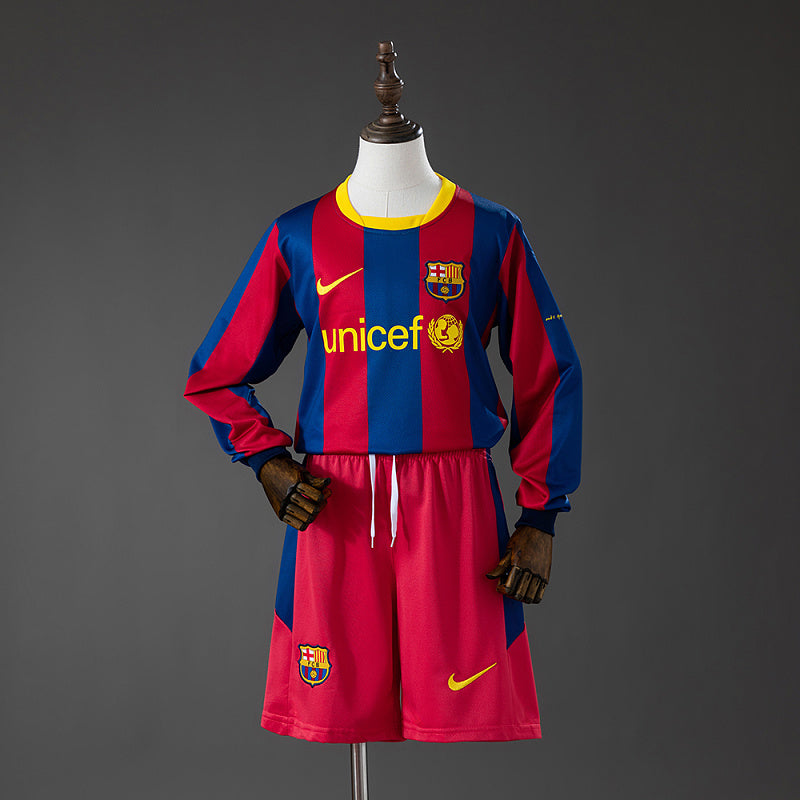 FCB 10/11 Kids Home Kit Retro LS