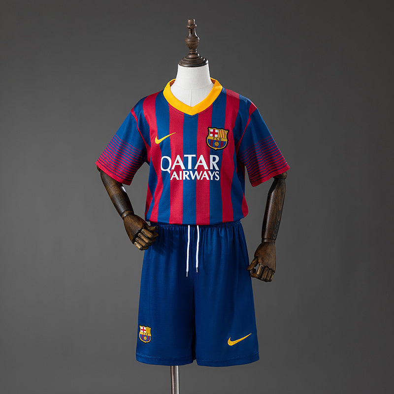 FCB 13/14 Kids Home Kit retro