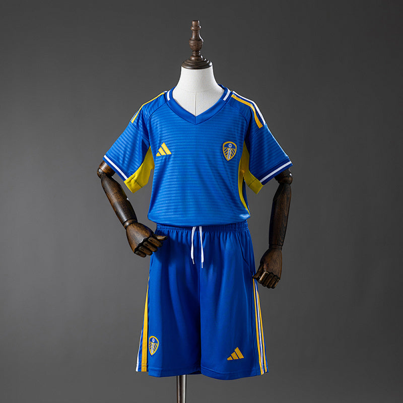 Leeds United 25/26 Kids Away Kit