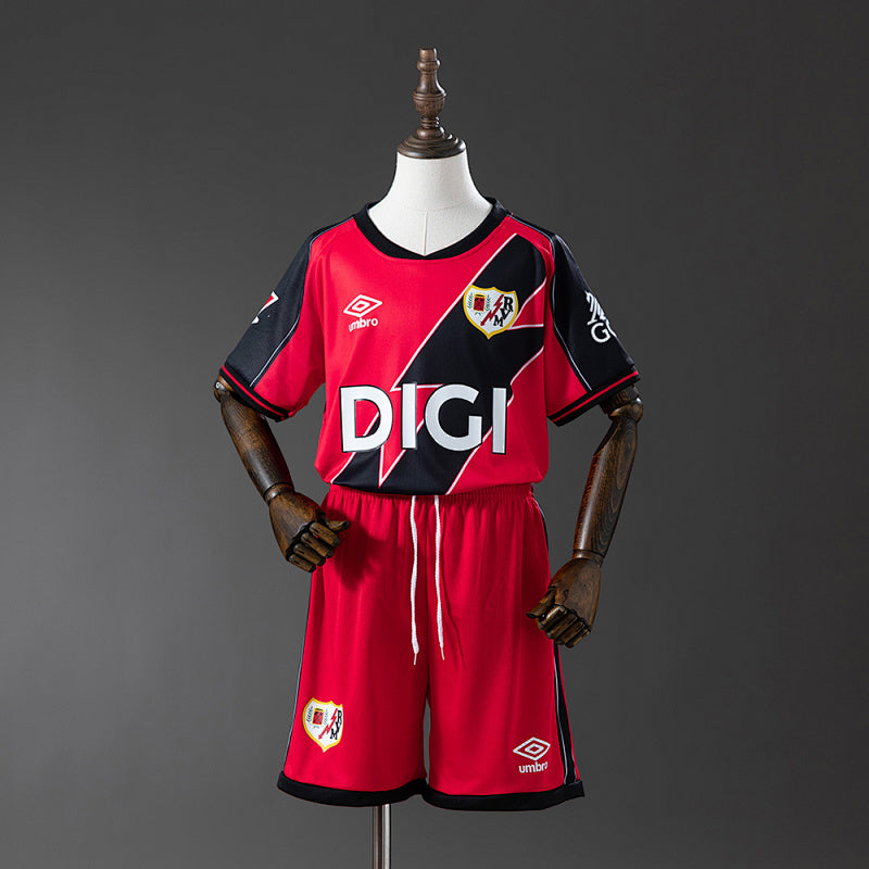 Rayo Vallecano 25/26 Kids Away Kit