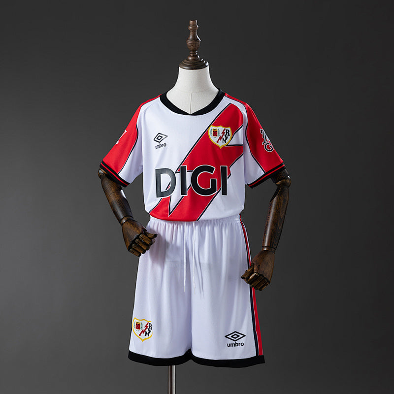 Rayo Vallecano 25/26 Kids Home Kit